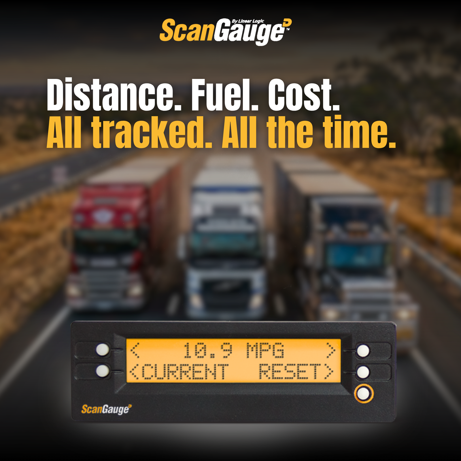 ScanGauge-D trip computers for heavy diesel trucks and equipment