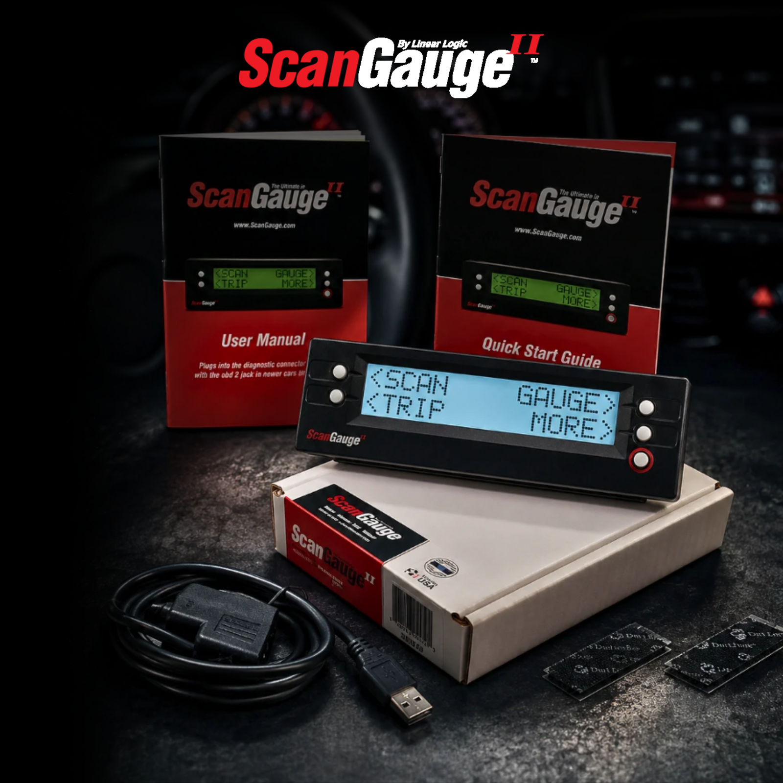 ScanGaugeII can help you monitor your vehicle’s most vital systems and provide the kind of real-time information you’ve been missing. Features include more than 15 built-in digital gauges, X-Gauge feature that allows you to add car make and model dependent gauges like transmission temperature gauge, EGT, DPF soot and many more 