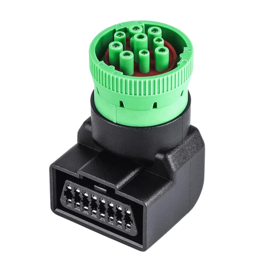 J1939 Type-II Angled 9PIN OBD to 16 Pins Adapter
